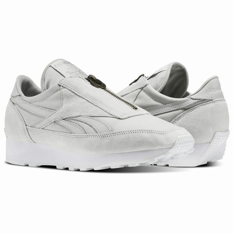 Reebok Aztec Zip Tenisky Damske - Siva/Biele HL6975BC